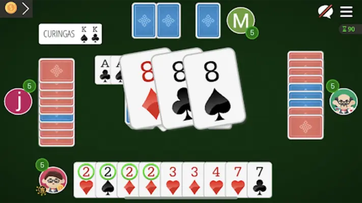 Cacheta Gin Rummy Online android App screenshot 0