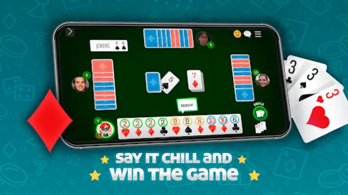 Cacheta Gin Rummy Online android App screenshot 10