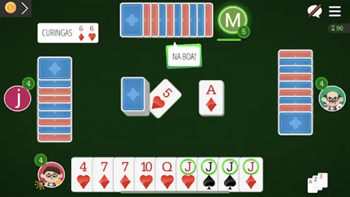 Cacheta Gin Rummy Online android App screenshot 2